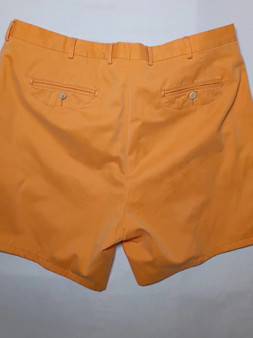 Peter Millar Mens Twill Flat Front Chino Shorts 38 Clay Orange 7